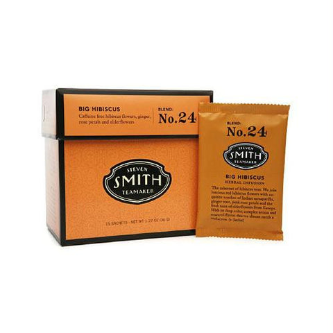 Smith Teamaker Herbal Tea - Big Hibiscus - 15 Bags