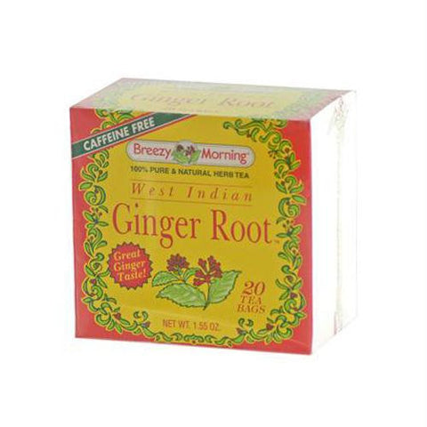 Breezy Morning West Indian Ginger Root - 20 Tea Bags