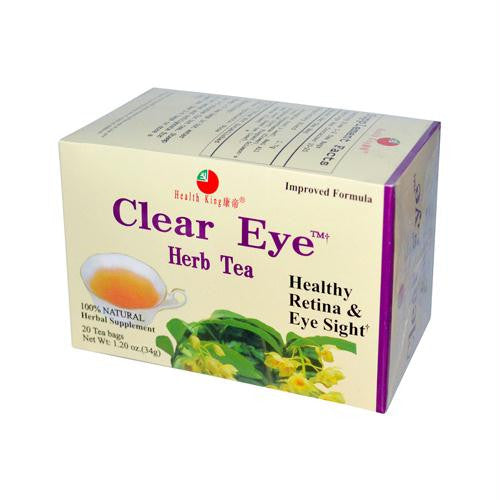 Health King Clear Eye Herb Tea - 20 Tea Bags