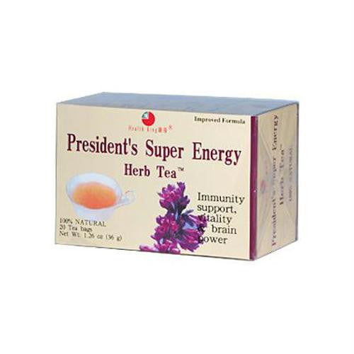 Health King Presidents Super Energy Herb Tea - 20 Tea Bags