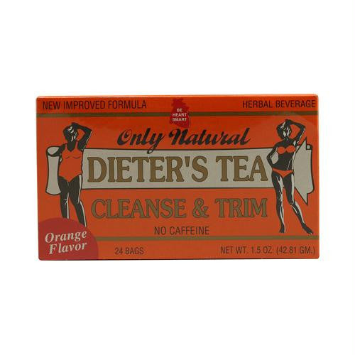 Only Natural Dieters Tea Cleanse and Trim Orange - 24 Tea Bags