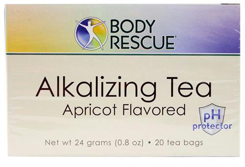 Body Rescue Alkalizing Tea - Apricot - 20 Bags