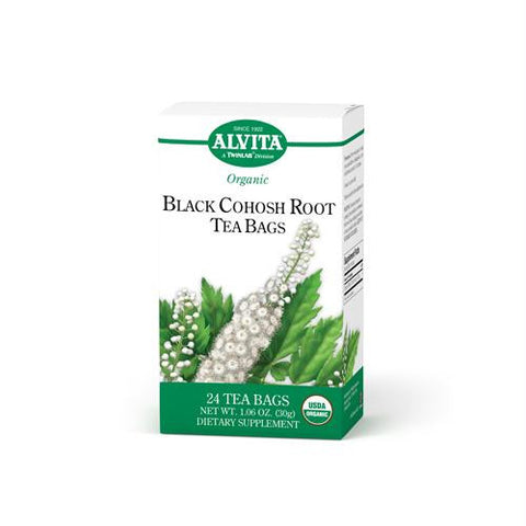 Alvita Teas Organic Black Cohosh Tea Bags - 24 Bags