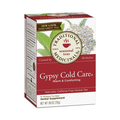 Traditional Medicinals Gypsy Cold Care Herbal Tea - Caffeine Free - 16 Bags