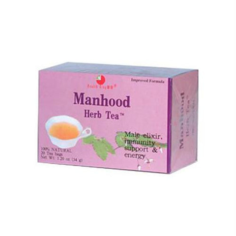 Health King Manhood Herb Tea - 20 Tea Bags