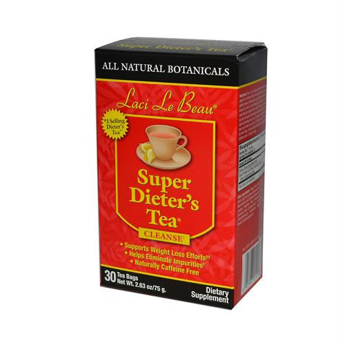 Laci Le Beau Super Dieters Tea All Natural Botanicals - 30 Tea Bags