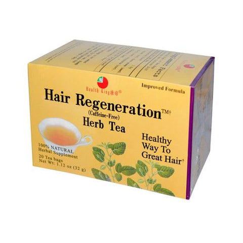 Health King Hair Regeneration Herb Tea - 20 Tea Bags