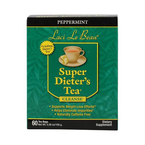 Laci Le Beau Super Dieters Tea Peppermint - 60 Tea Bags