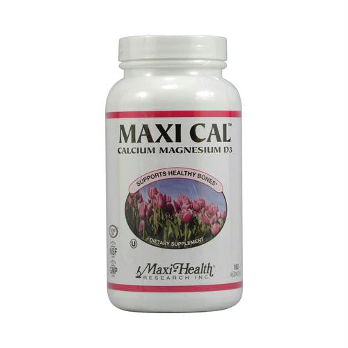 Maxi Health Maxi Cal Calcium Magnesium D3 - 1000 mg - 180 Capsules