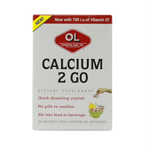 Olympian Labs Calcium 2 Go - 30 Packets