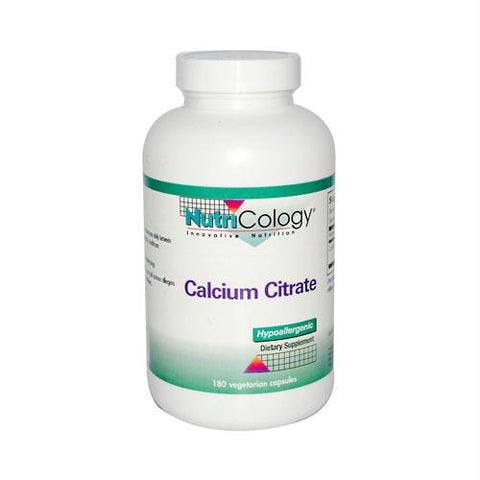 NutriCology Calcium Citrate - 150 mg - 180 Capsules