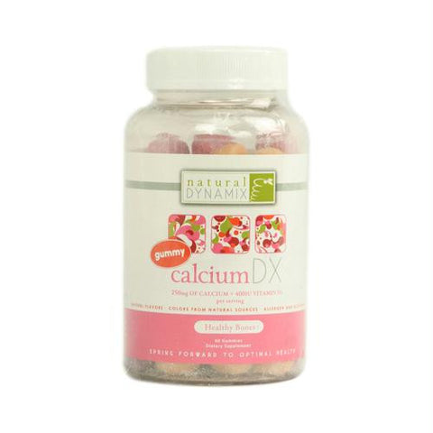 Natural Dynamix Calcium DX for Adults - 60 Gummies