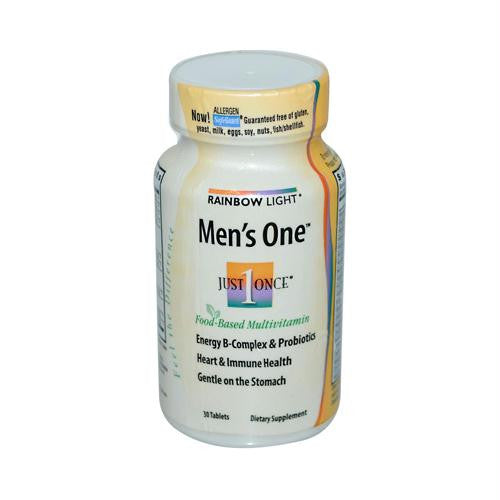 Rainbow Light Mens One Energy Multivitamin - 30 Tablets