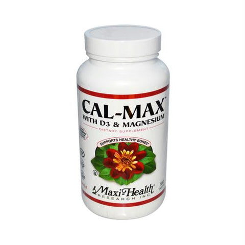 Maxi Health Cal-Max With D3 and Magnesium - 180 Tablets