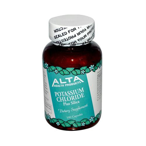 Alta Health Products Potassium Chloride Plus Silica - 100 Capsules