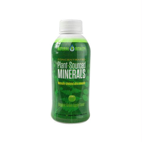 Natural Vitality Plant Sourced Minerals - Liquid Concentrate - 16 fl oz