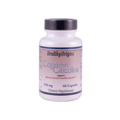 Healthy Origins Cognizin Citicoline - 250 mg - 60 Capsules