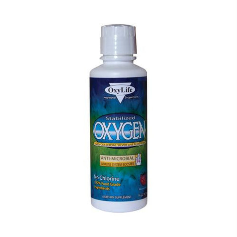 Oxylife Oxygen with Colloidal Silver Orange-Pineapple - 16 fl oz