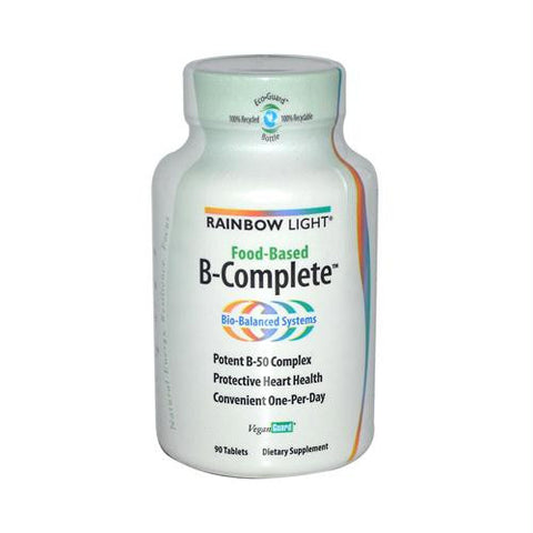 Rainbow Light Food-Based B-Complete - 90 Tablets