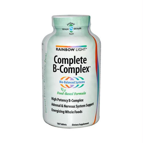 Rainbow Light Complete B-Complex - 180 Tablets