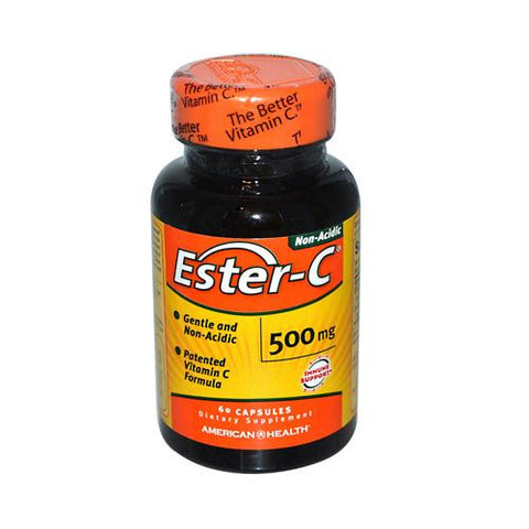 American Health Ester-C - 500 mg - 60 Capsules