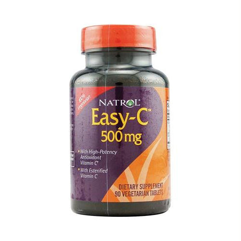 Natrol Easy-C - 500 mg - 90 Vegetarian Tablets