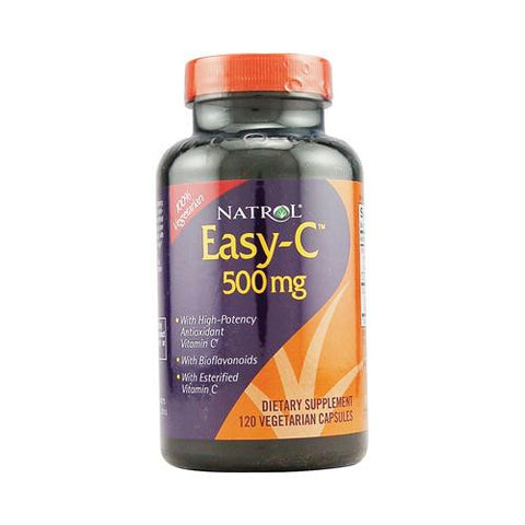 Natrol Easy-C - 500 mg - 120 Vegetarian Capsules