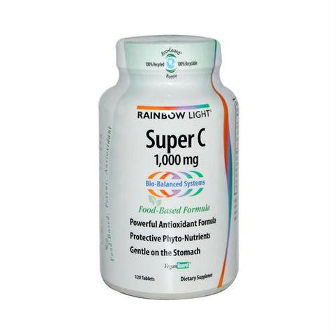 Rainbow Light Super C - 1000 mg - 120 Tablets