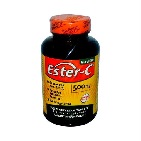 American Health Ester-C - 500 mg - 225 Vegetarian Tablets