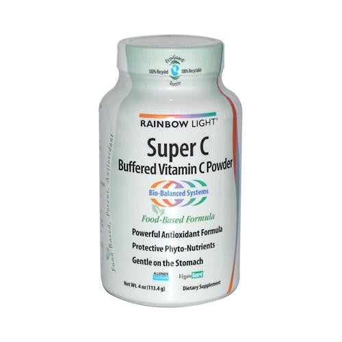 Rainbow Light Super C Buffered Vitamin C Powder - 4 oz