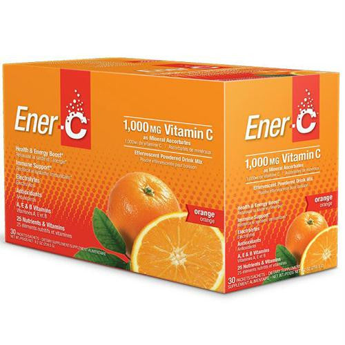 Ener-C Vitamin Drink Mix - Orange - 1000 mg - 30 Packets