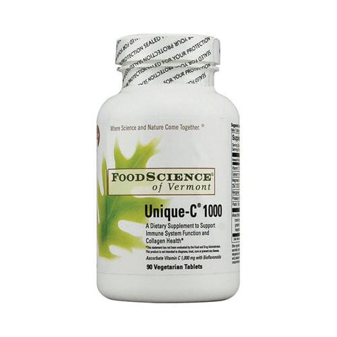 FoodScience of Vermont Unique-C 1000 - 90 Vegetarian Tablets