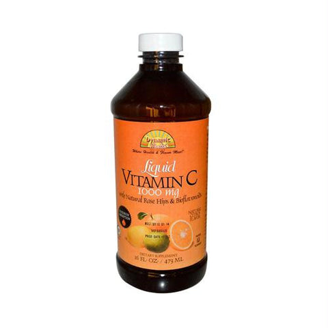 Dynamic Health Liquid Vitamin C Natural Citrus - 1000 mg - 16 fl oz