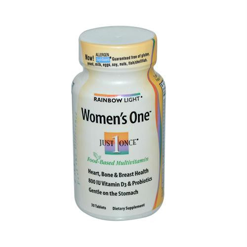 Rainbow Light Womens One Food-Based Multivitamin - 30 Tablets