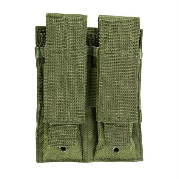 Vism By Ncstar Double Pistol Mag Pouch-Green