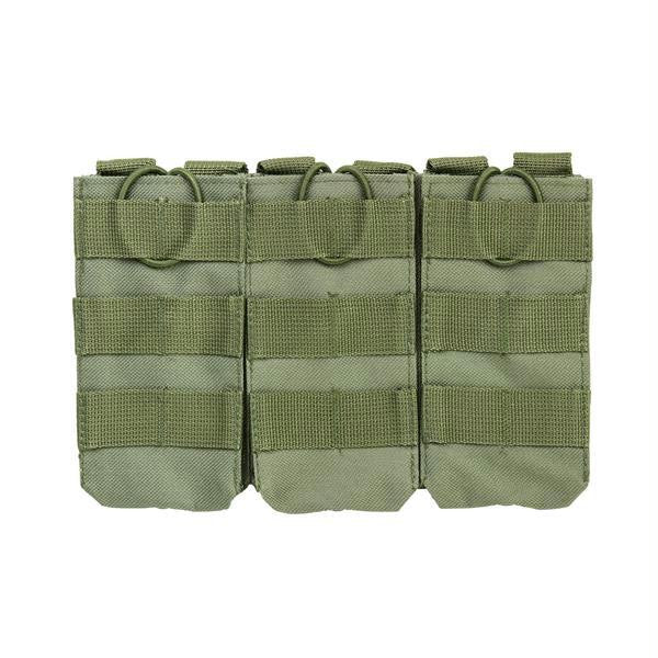 Vism By Ncstar Ar Triple Mag Pouch-Green