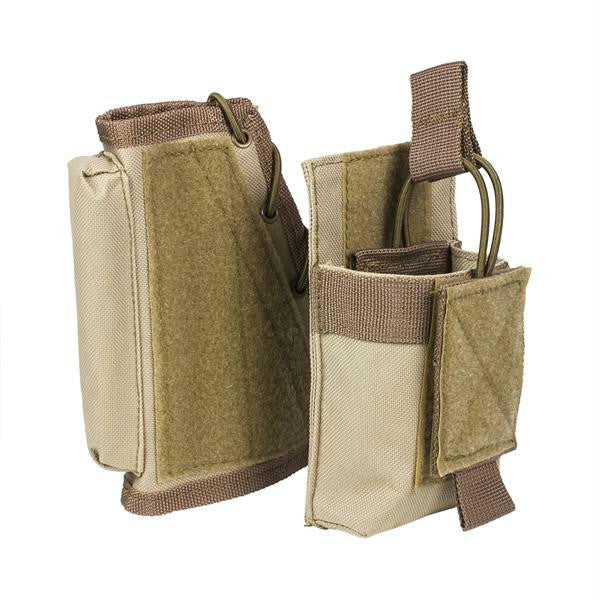 Vism By Ncstar Stock Riser With Mag Pouch-Tan