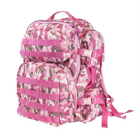 Vism By Ncstar Tactical Backpack- Pink Camo