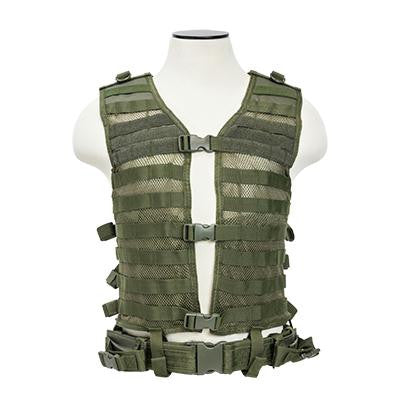 Vism By Ncstar Molle-Pals Vest-Green Xl-xxl+