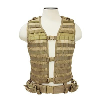 Vism By Ncstar Molle-Pals Vest-Tan Xl-xxl+