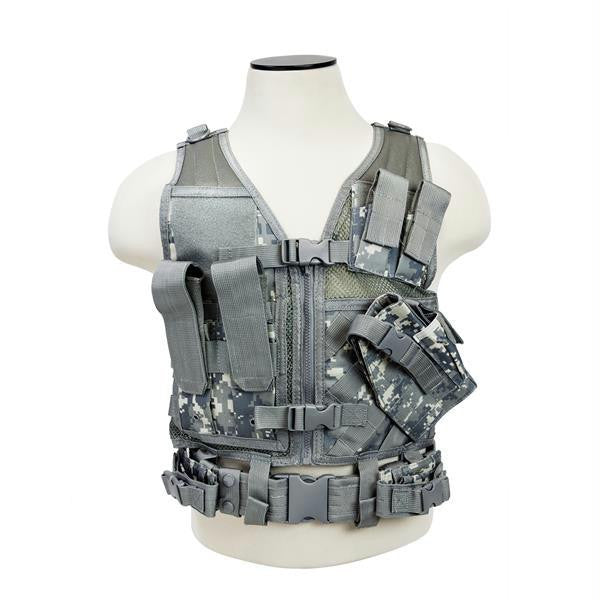 Vism By Ncstar Tactical Vest-Digital Camo Xs-s