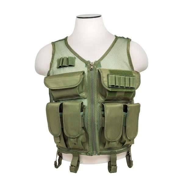 Vism By Ncstar Lightweight Mesh Tactical Vest-Green