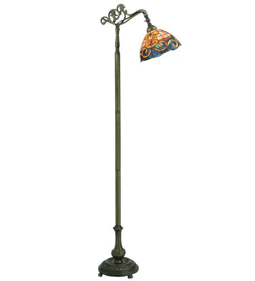 63 Inch H Saturday Morning Bridge Arm Floor Lamp