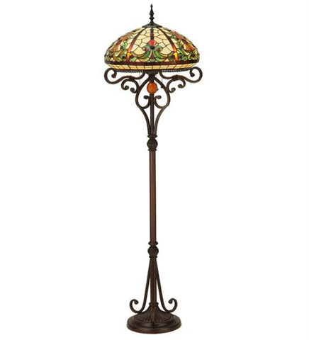 62.5 Inch H Baroque Floor Lamp