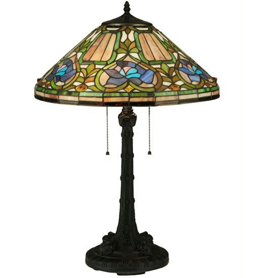 26.5 Inch H Tiffany Floral Table Lamp