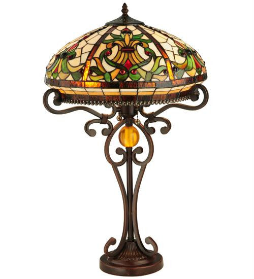 26 Inch H Baroque Table Lamp