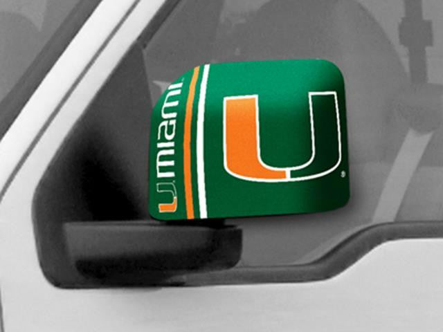 FanMats University of Miami Large Mirror Cover