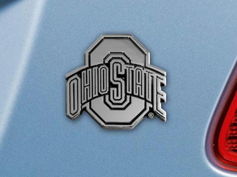 FanMats Ohio State Vehicle Emblem 3x3.2