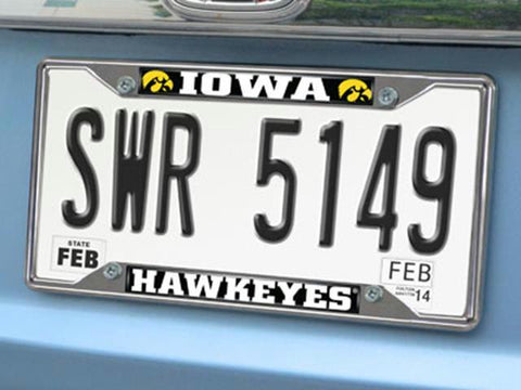 FanMats Iowa License Plate Frame 6.25x12.25