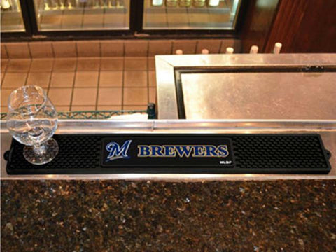 FanMats MLB - Milwaukee Brewers Drink Mat 3.25x24